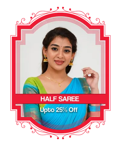 half saree
