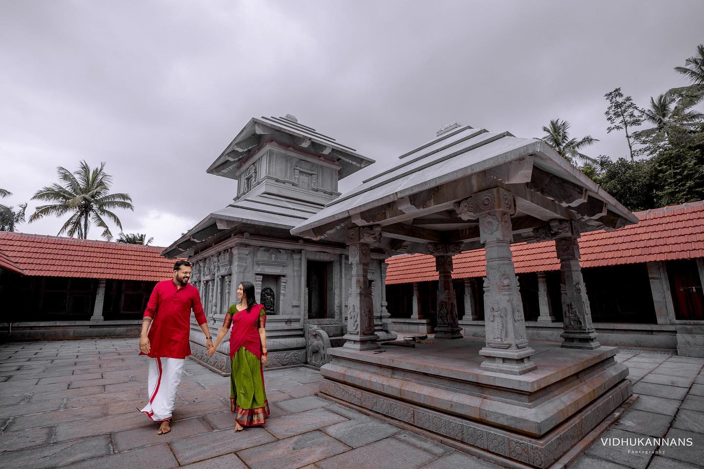 Mezos Olive Green & Maroon Banarasi Silk Zari Half Saree Set | Amali Royal Heritage Collection